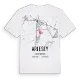 Arlesey karta t-shirt