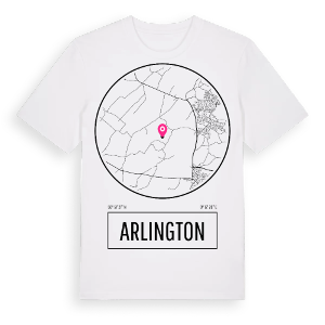 Arlington t-shirt – ekologisk bomull t-shirt från Pinshirt