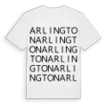 Arlington ordlek t-shirt