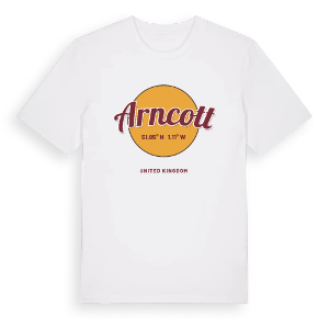 Arncott cirkel t-shirt – ekologisk bomull t-shirt från Pinshirt