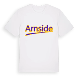 Arnside baseball t-shirt – ekologisk bomull t-shirt från Pinshirt