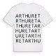 Arthuret ordlek t-shirt