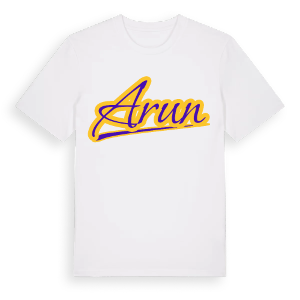 Arun baseball t-shirt – ekologisk bomull t-shirt från Pinshirt