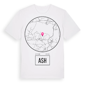 Ash t-shirt – ekologisk bomull t-shirt från Pinshirt
