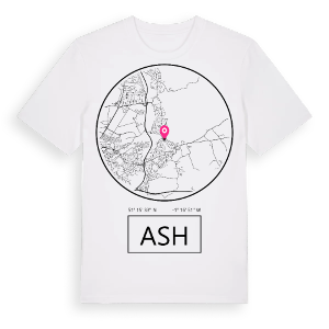 Ash t-shirt – ekologisk bomull t-shirt från Pinshirt