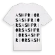 Ash Priors ordlek t-shirt