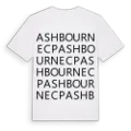 Ashbourne CP ordlek t-shirt