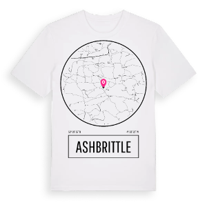 Ashbrittle t-shirt – ekologisk bomull t-shirt från Pinshirt