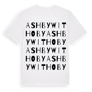 Ashby with Oby ordlek t-shirt – ekologisk bomull t-shirt från Pinshirt