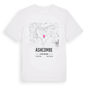 Ashcombe karta t-shirt – ekologisk bomull t-shirt från Pinshirt