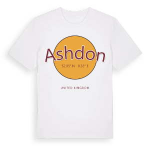 Ashdon cirkel t-shirt – ekologisk bomull t-shirt från Pinshirt