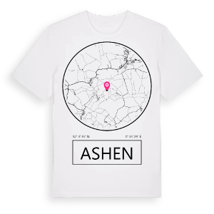 Ashen t-shirt – ekologisk bomull t-shirt från Pinshirt