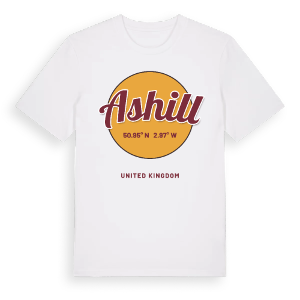 Ashill cirkel t-shirt – ekologisk bomull t-shirt från Pinshirt