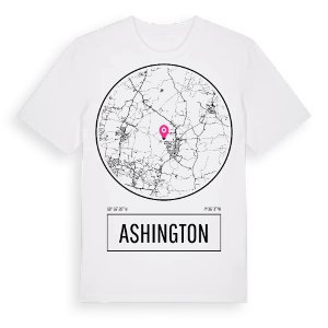 Ashington t-shirt – ekologisk bomull t-shirt från Pinshirt