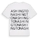 Ashington ordlek t-shirt
