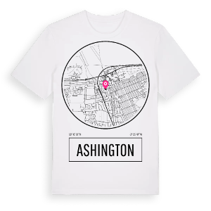 Ashington t-shirt – ekologisk bomull t-shirt från Pinshirt