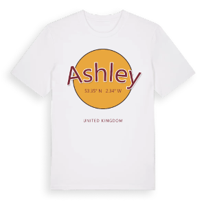 Ashley cirkel t-shirt – ekologisk bomull t-shirt från Pinshirt