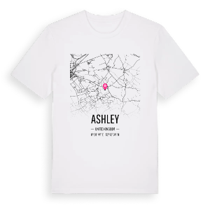 Ashley karta t-shirt – ekologisk bomull t-shirt från Pinshirt