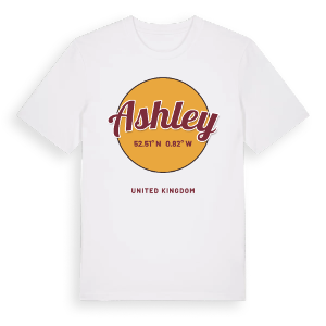 Ashley cirkel t-shirt – ekologisk bomull t-shirt från Pinshirt