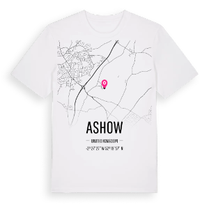 Ashow karta t-shirt – ekologisk bomull t-shirt från Pinshirt