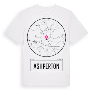 Ashperton t-shirt – ekologisk bomull t-shirt från Pinshirt