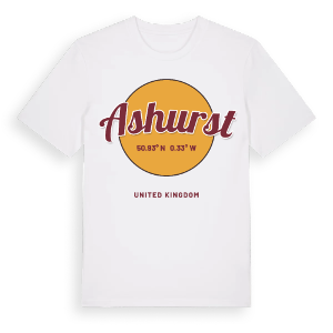 Ashurst cirkel t-shirt – ekologisk bomull t-shirt från Pinshirt