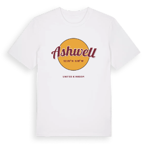 Ashwell cirkel t-shirt – ekologisk bomull t-shirt från Pinshirt