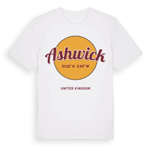 Ashwick cirkel t-shirt – ekologisk bomull t-shirt från Pinshirt