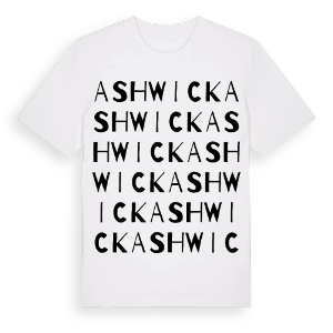 Ashwick ordlek t-shirt – ekologisk bomull t-shirt från Pinshirt