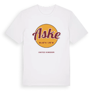 Aske cirkel t-shirt – ekologisk bomull t-shirt från Pinshirt