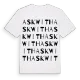 Askwith ordlek t-shirt