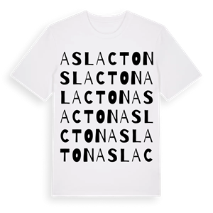 Aslacton ordlek t-shirt – ekologisk bomull t-shirt från Pinshirt