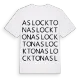 Aslockton ordlek t-shirt