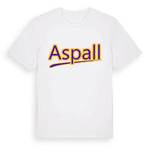 Aspall baseball t-shirt – ekologisk bomull t-shirt från Pinshirt