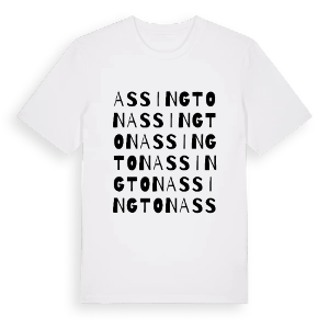 Assington ordlek t-shirt – ekologisk bomull t-shirt från Pinshirt
