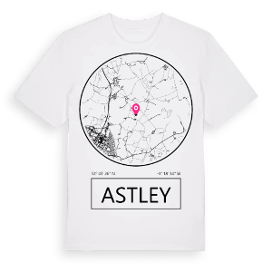 Astley t-shirt – ekologisk bomull t-shirt från Pinshirt