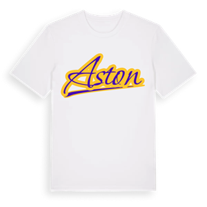 Aston baseball t-shirt – ekologisk bomull t-shirt från Pinshirt
