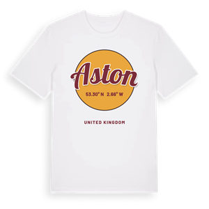Aston cirkel t-shirt – ekologisk bomull t-shirt från Pinshirt