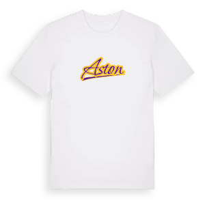 Aston baseball t-shirt – ekologisk bomull t-shirt från Pinshirt
