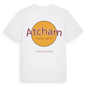 Atcham cirkel t-shirt – ekologisk bomull t-shirt från Pinshirt