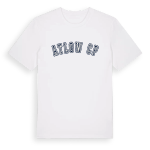 Atlow CP college t-shirt – ekologisk bomull t-shirt från Pinshirt
