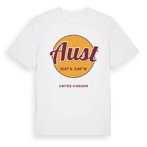 Aust cirkel t-shirt – ekologisk bomull t-shirt från Pinshirt