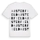 Austerfield ordlek t-shirt