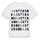 Austerson ordlek t-shirt