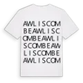 Awliscombe ordlek t-shirt