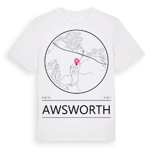 Awsworth t-shirt – ekologisk bomull t-shirt från Pinshirt
