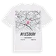 Aylesbury karta t-shirt
