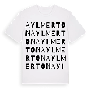 Aylmerton ordlek t-shirt – ekologisk bomull t-shirt från Pinshirt