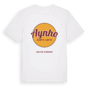 Aynho cirkel t-shirt – ekologisk bomull t-shirt från Pinshirt