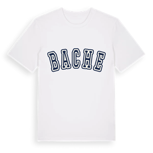 Bache college t-shirt – ekologisk bomull t-shirt från Pinshirt